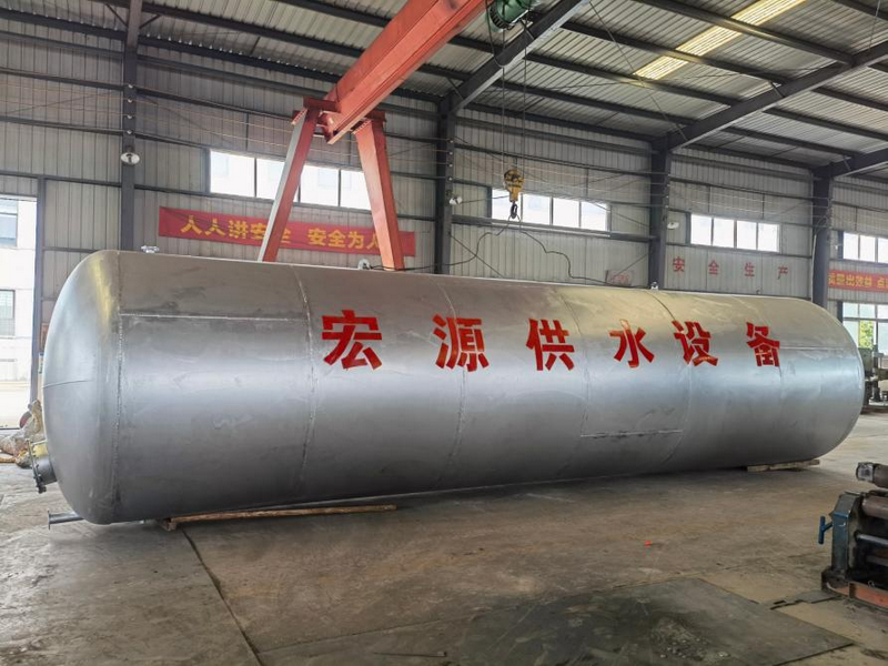 息縣引淮灌溉洗砂項目50噸無塔供水安裝項目